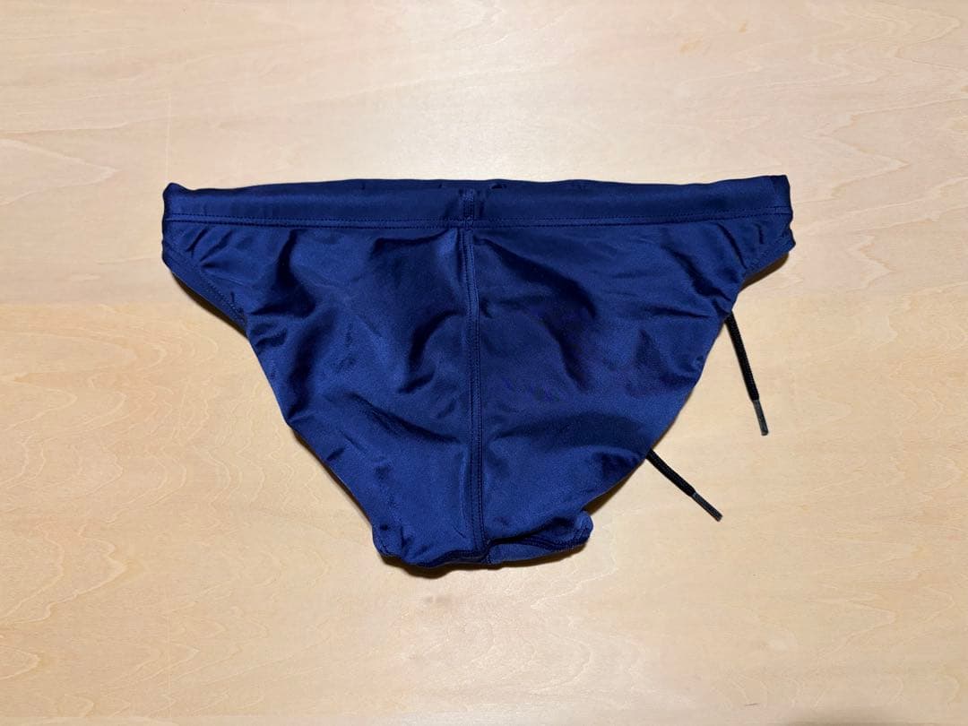 アシックスASICSハイドロＣＤ無地競泳水着AMA87T50ネイビーＭサイズ