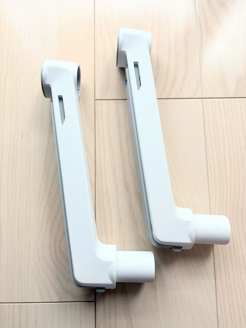 エルゴトロン　LXモニターアーム　デスクマウントデュアル　横型　2画面　ホワイト