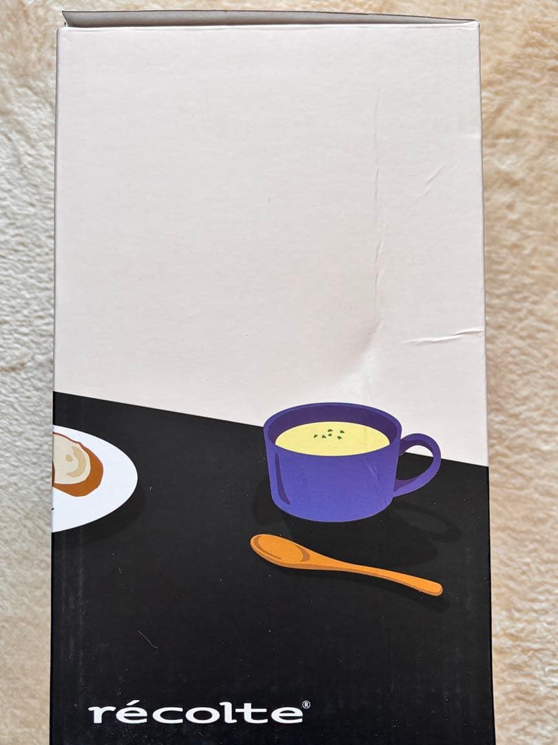 新品未使用 レコルトrécolte Soy & Soup Blenderレッド