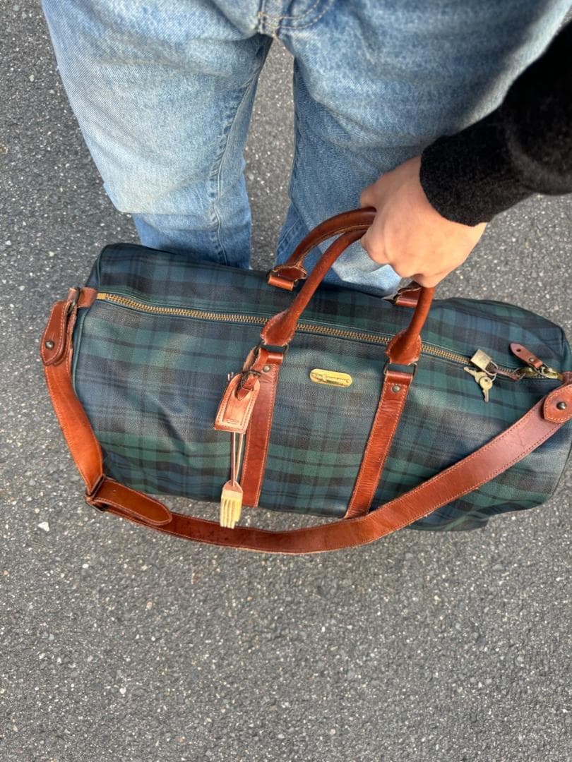 Vintage ラルフローレン　ボストンバッグ