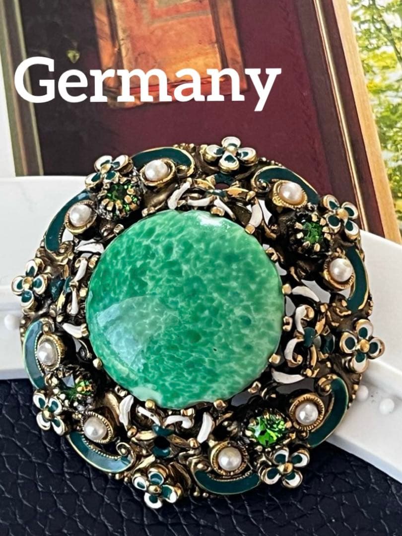 Tokukai公式アカウント05様希少GermanyヴィンテージブローチA128