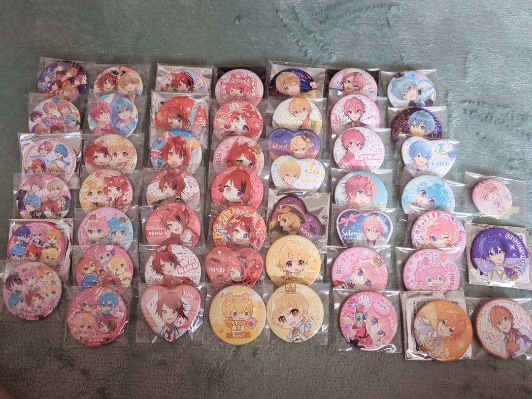 すとぷり缶バッジアクキーぬいぐるみ