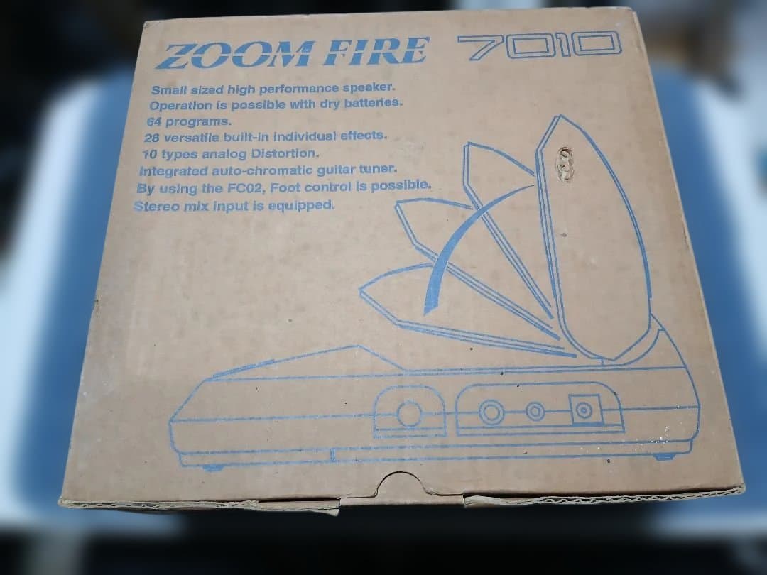 Zoom Fire 7010 マルチエフェクター アンプ コントローラー付