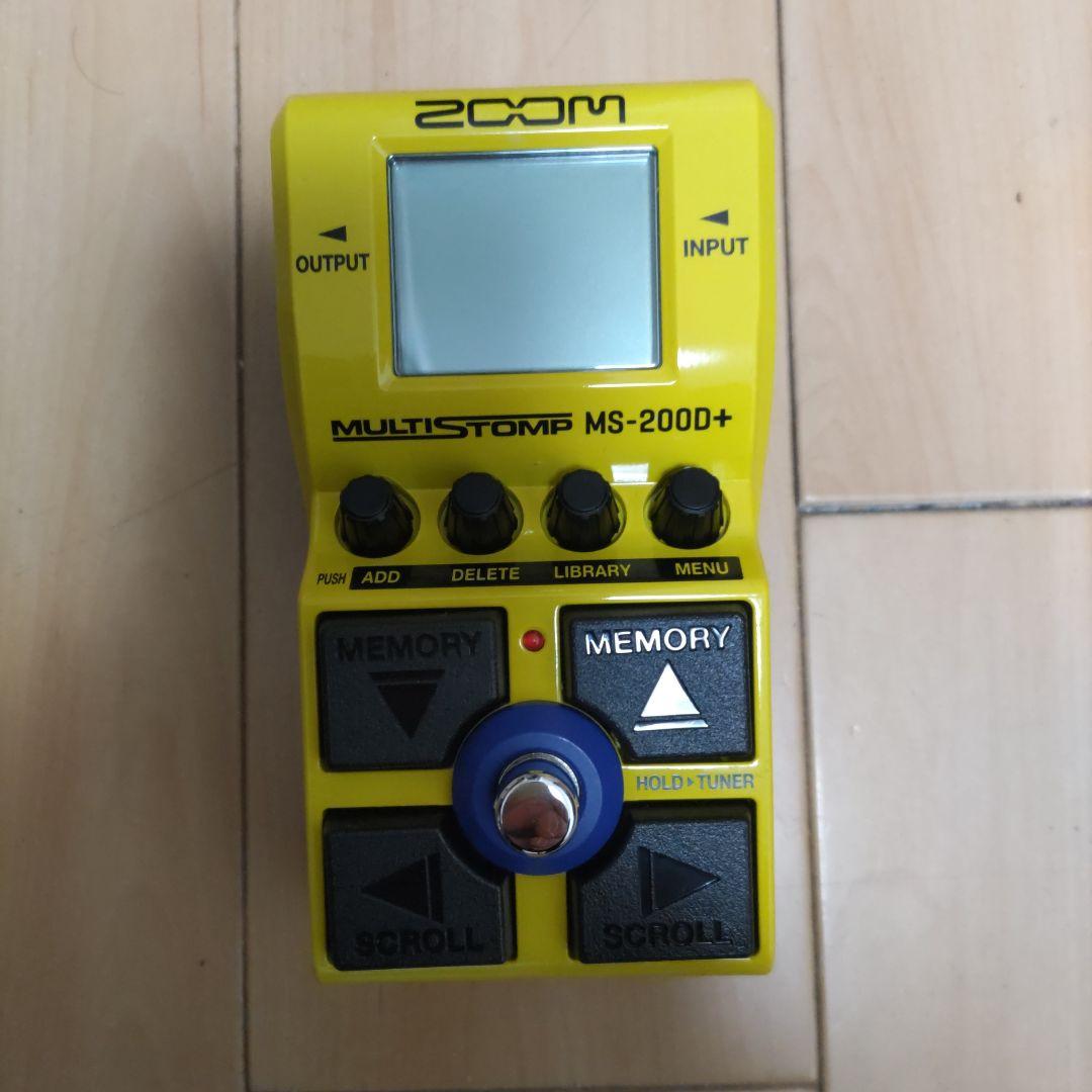 テト ZOOM MULTISTOMP MS-200D+ イエロー