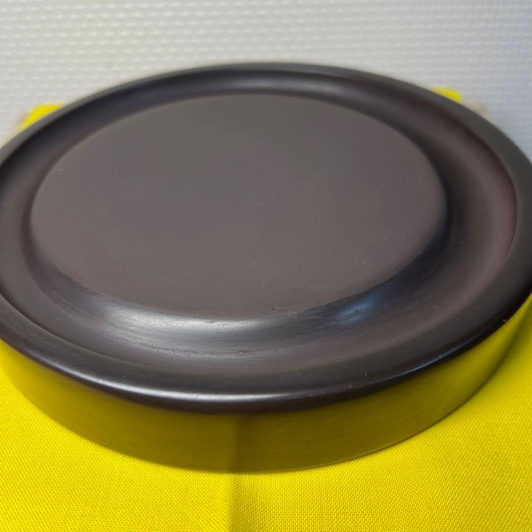 ⭕️赤間硯　桐共箱入　新品美品　満月研　眞丁寧品　くすのき製硯　下井百合昭　昭竜山