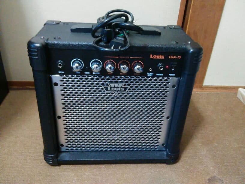 エレキギター、アンプ、マルチエフェクター、シールド　セット