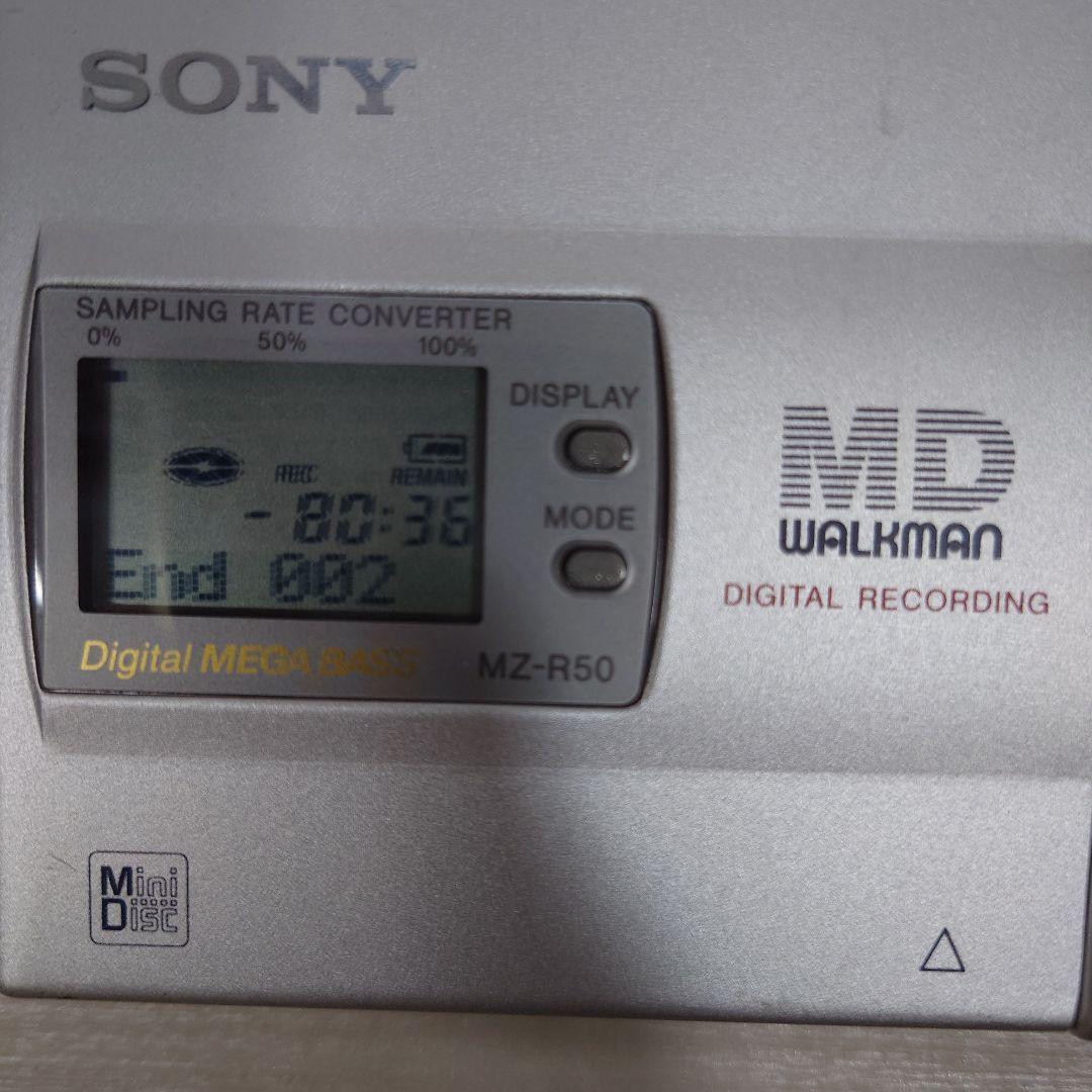 SONY MZ-R50 ポータブルMDプレーヤー