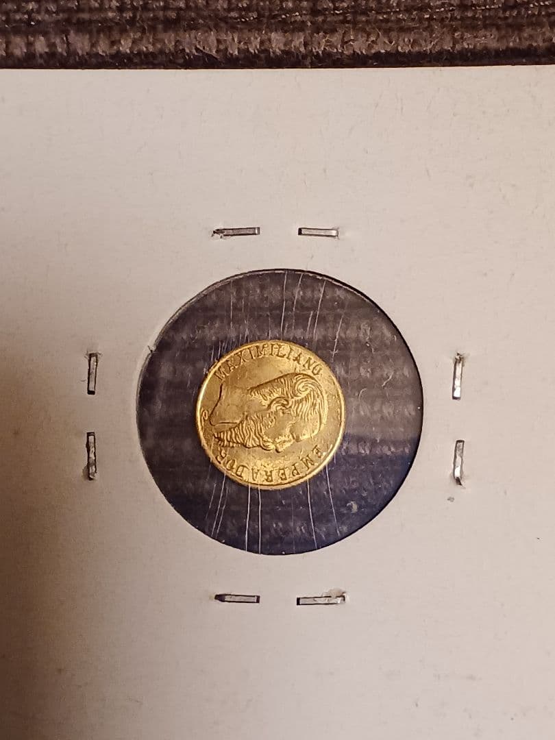 メキシコ 金貨 1ペソ 未使用　本物