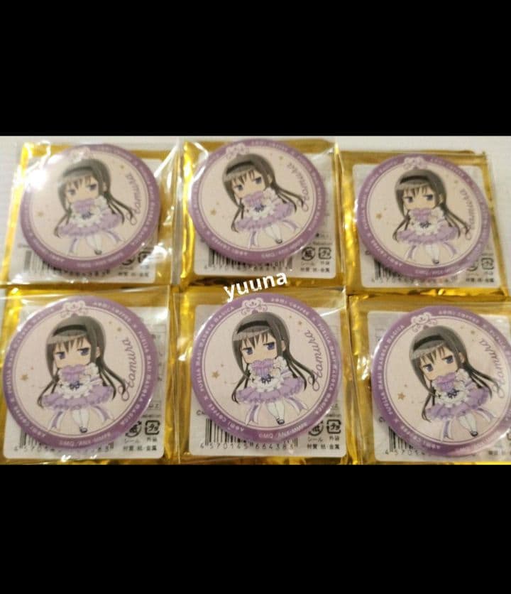 魔法少女まどか☆マギカ　新編　青海珈琲　まどマギ　缶バッジ　ほむら　シャフト展