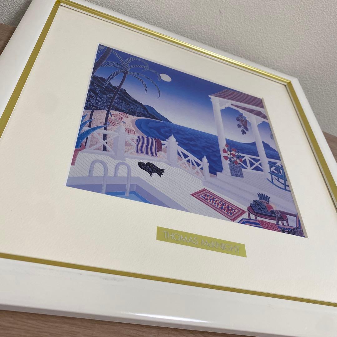 トーマス・マックナイト　Thomas McKnight 版画、絵画　40cm