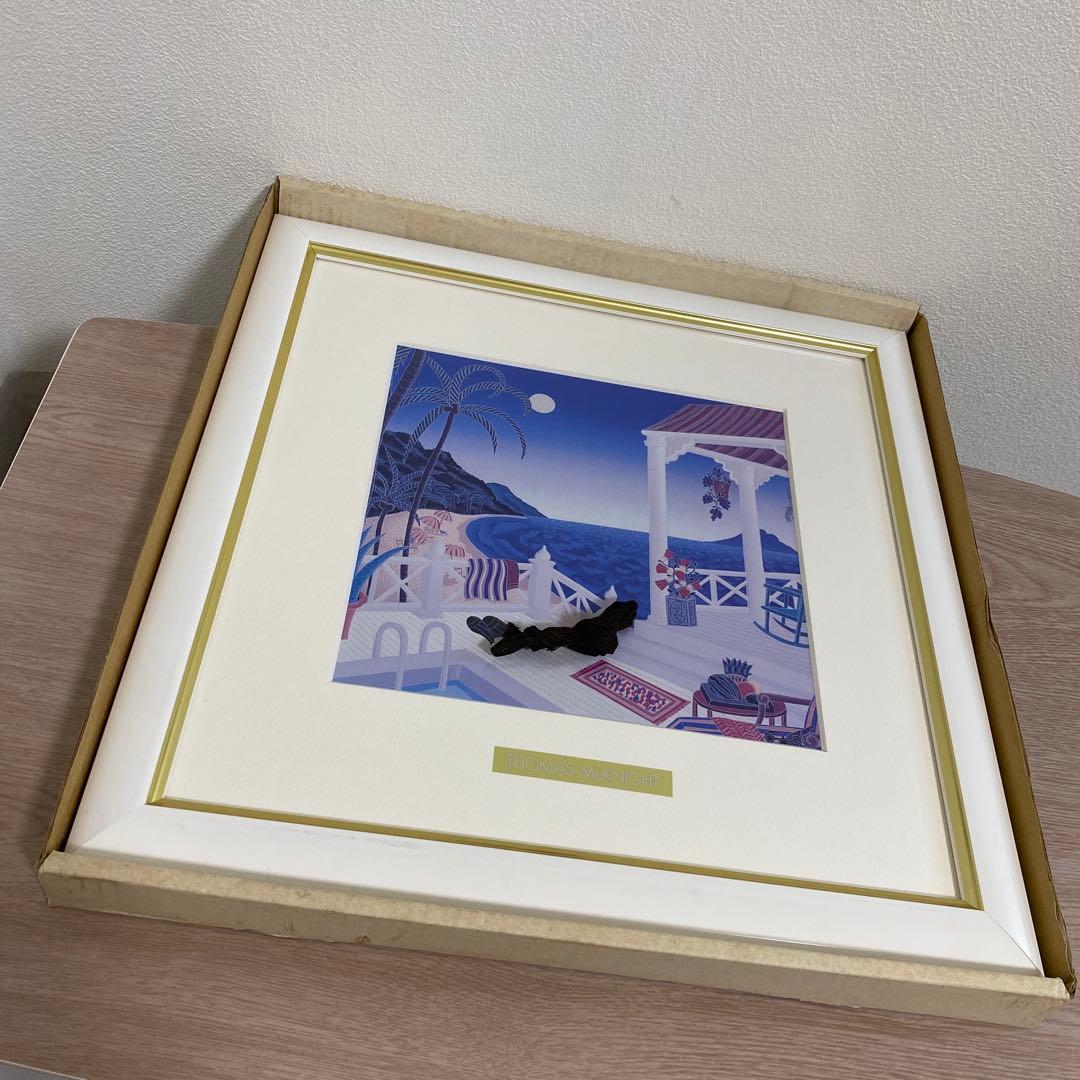 トーマス・マックナイト　Thomas McKnight 版画、絵画　40cm