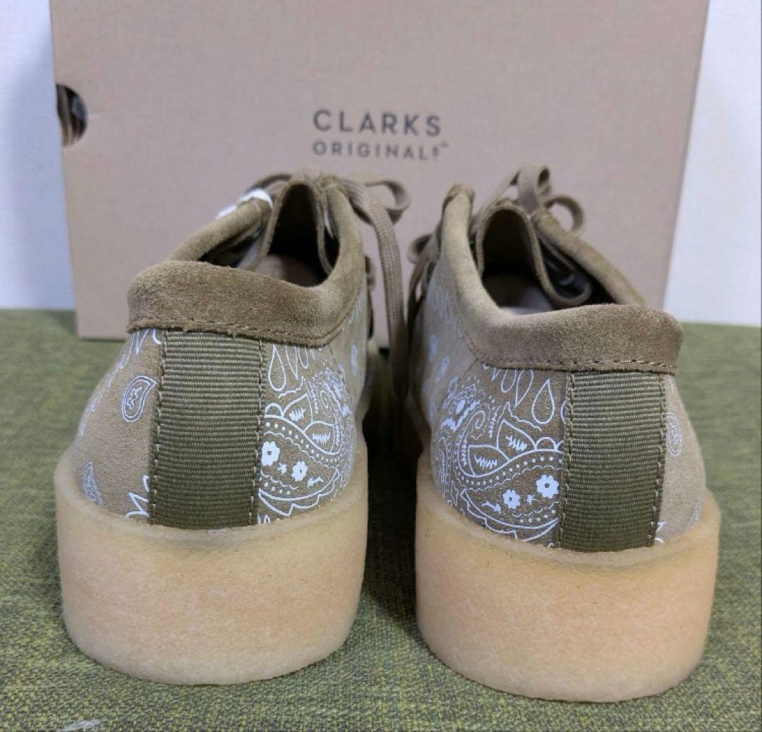 新品未使用•箱付き　CLARKS WALLABEE ワラビー ペイズリー
