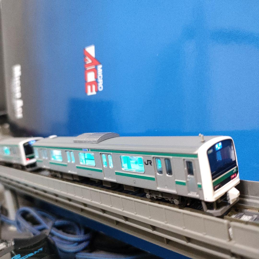 マイクロA A-3895.3896 E501系床下グレー•トイレ付き10両セット