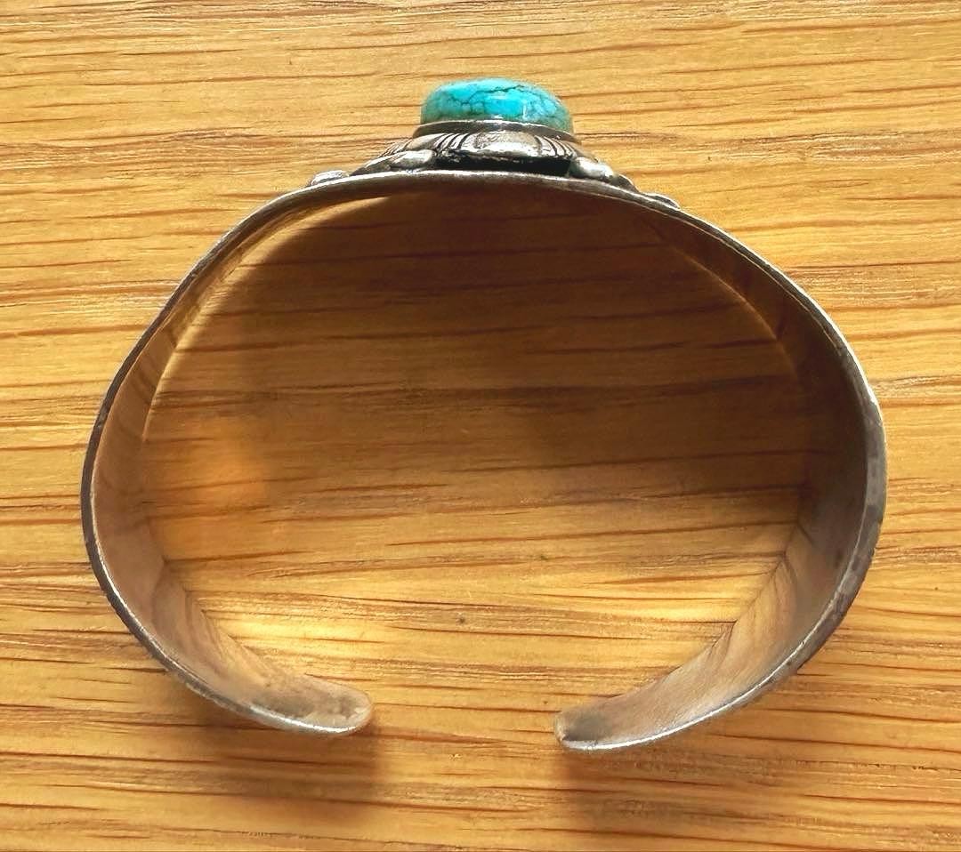 インディアンジュエリー風 ターコイズ バングル