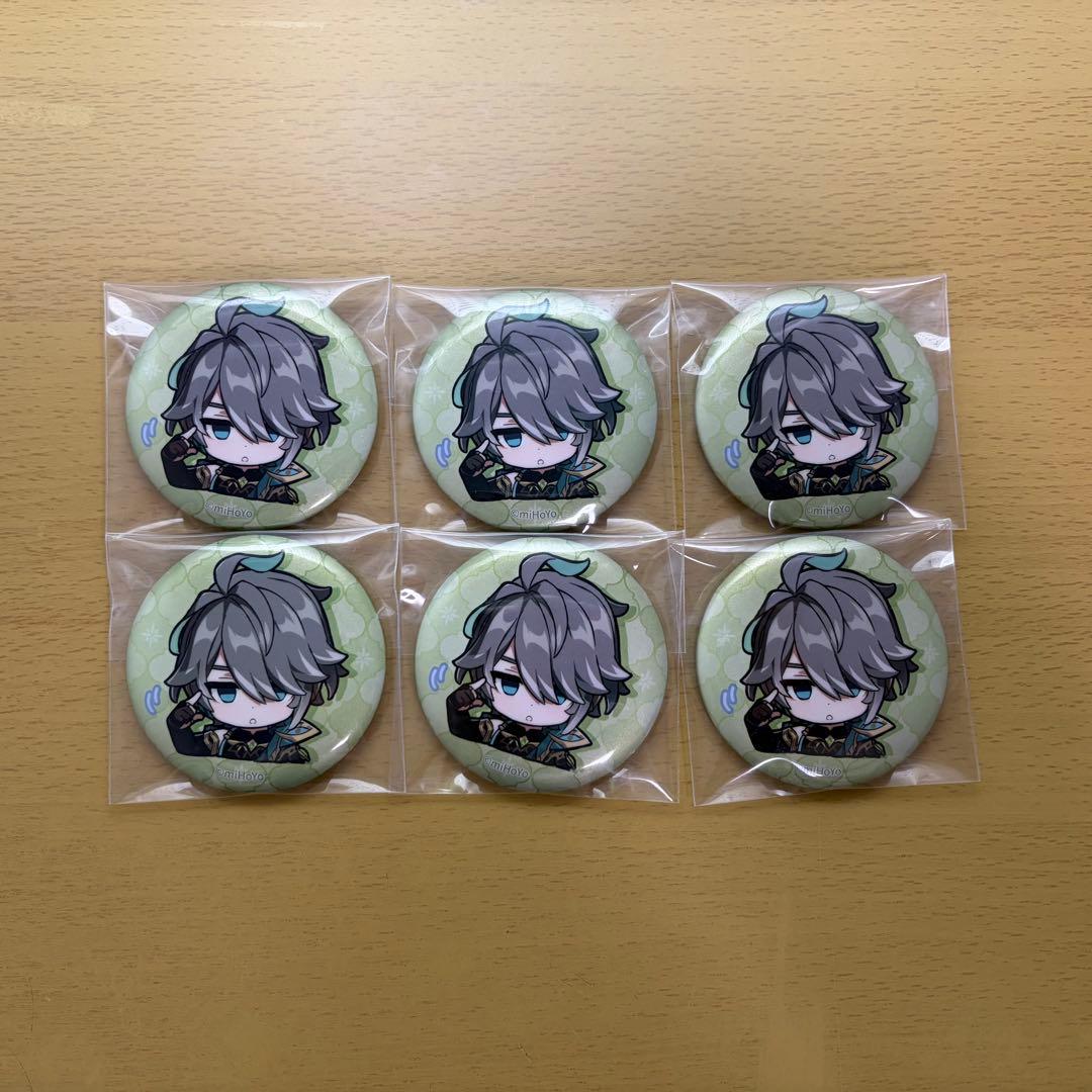 原神 アルハイゼン 缶バッジ 4種類 32個