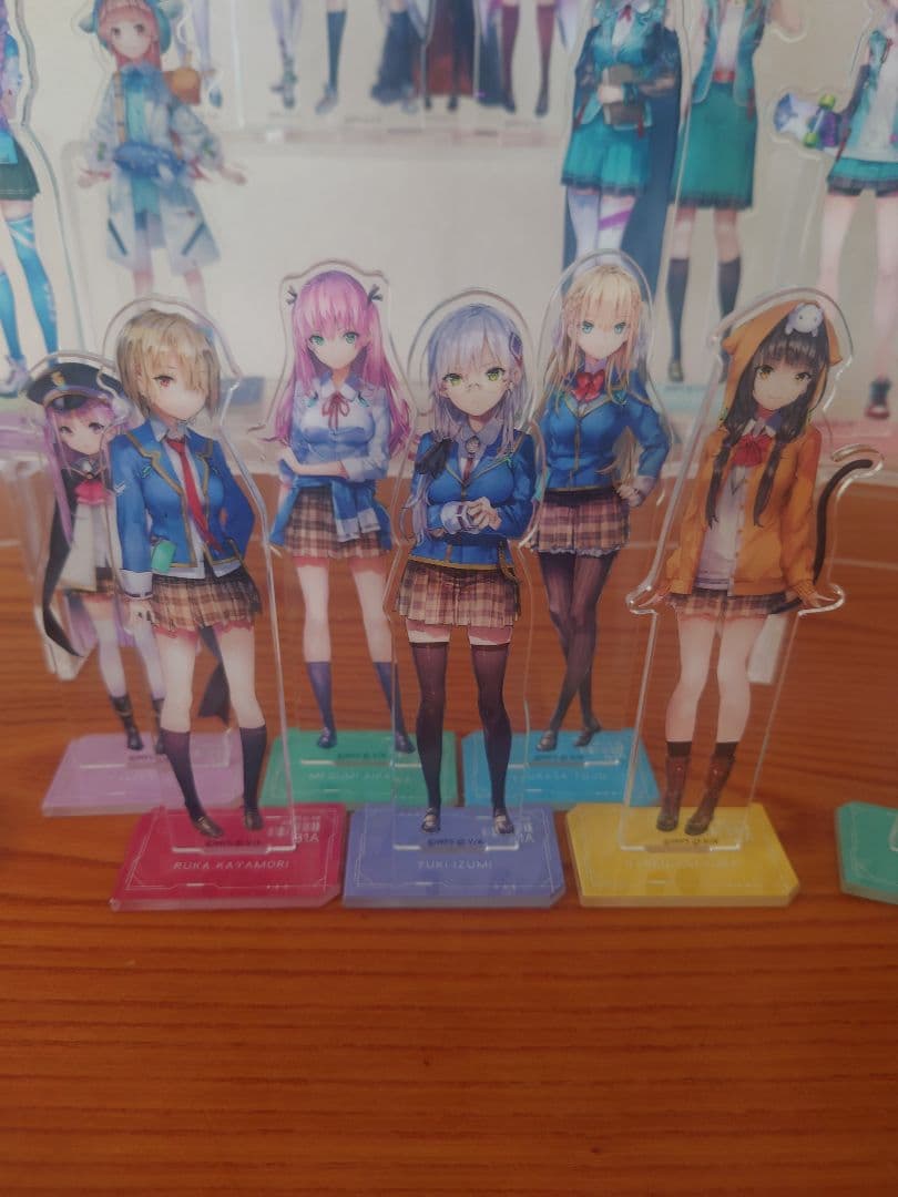 movic ヘブンバーンズレッド アクリルスタンドコンプリートセット