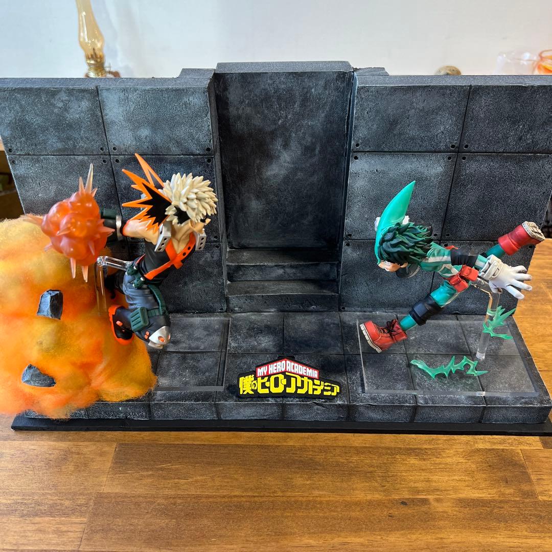 『デクvs 爆轟』　僕のヒーローアカデミア　ジオラマ