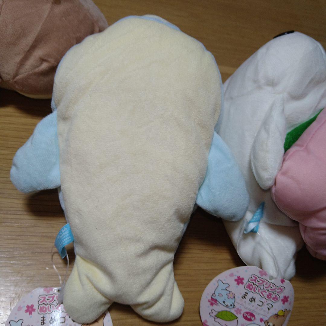 希少　激レア　まめゴマ　スプリングぬいぐるみ　コンプリート　全４種