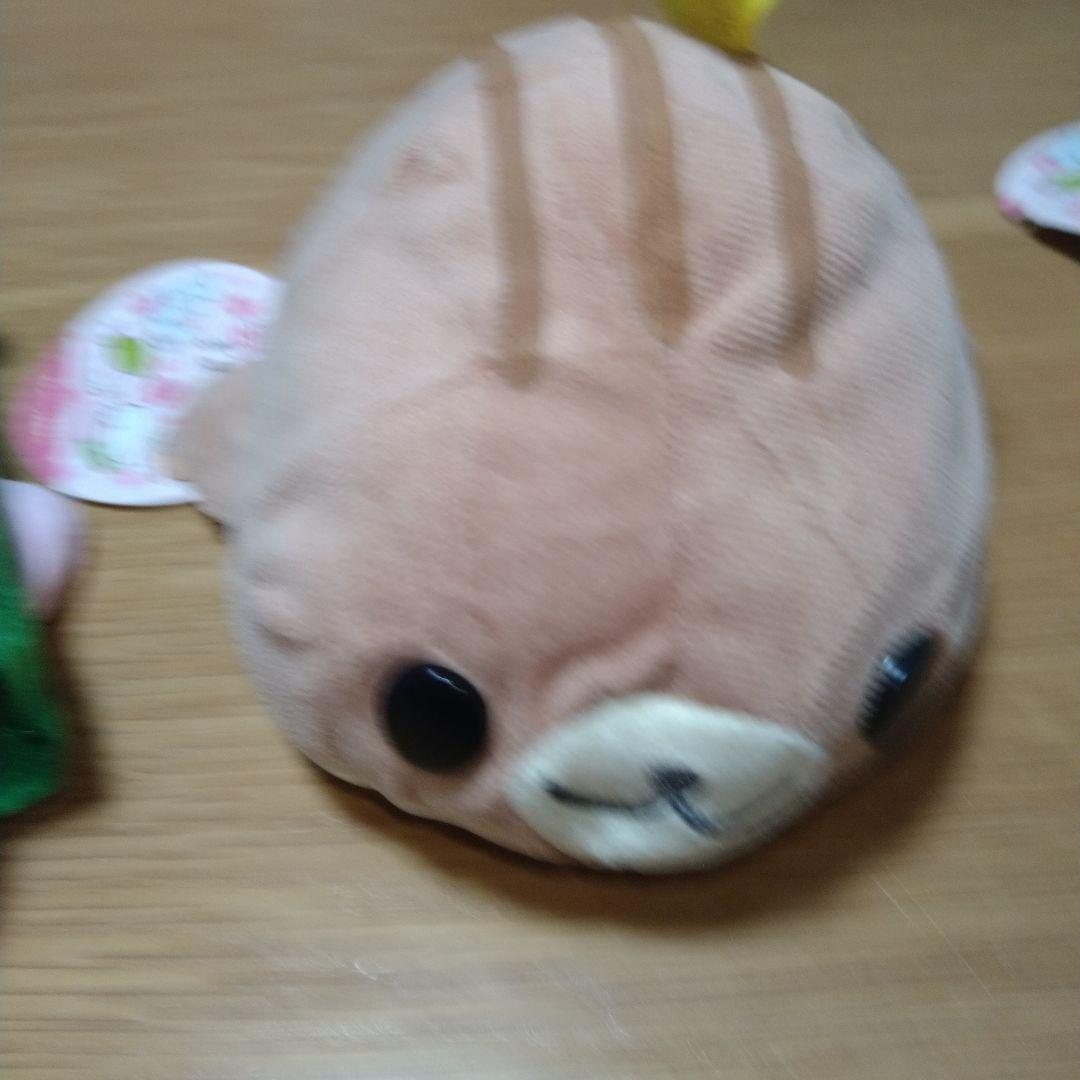 希少　激レア　まめゴマ　スプリングぬいぐるみ　コンプリート　全４種