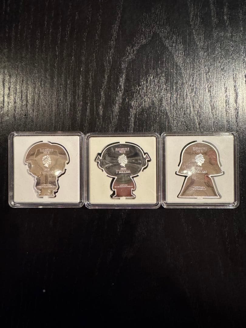 ニュージーランド造幣局 チビ 1オンス銀貨 3種セットバラ売り不可
