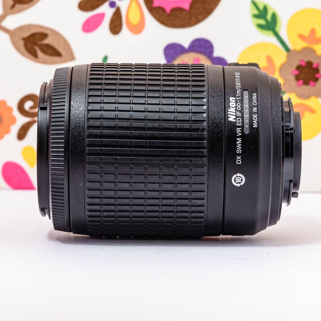 ⭐️Nikon ニコン AF-S 55-200mm⭐️望遠レンズ⭐️ 手ブレ補正⭐️