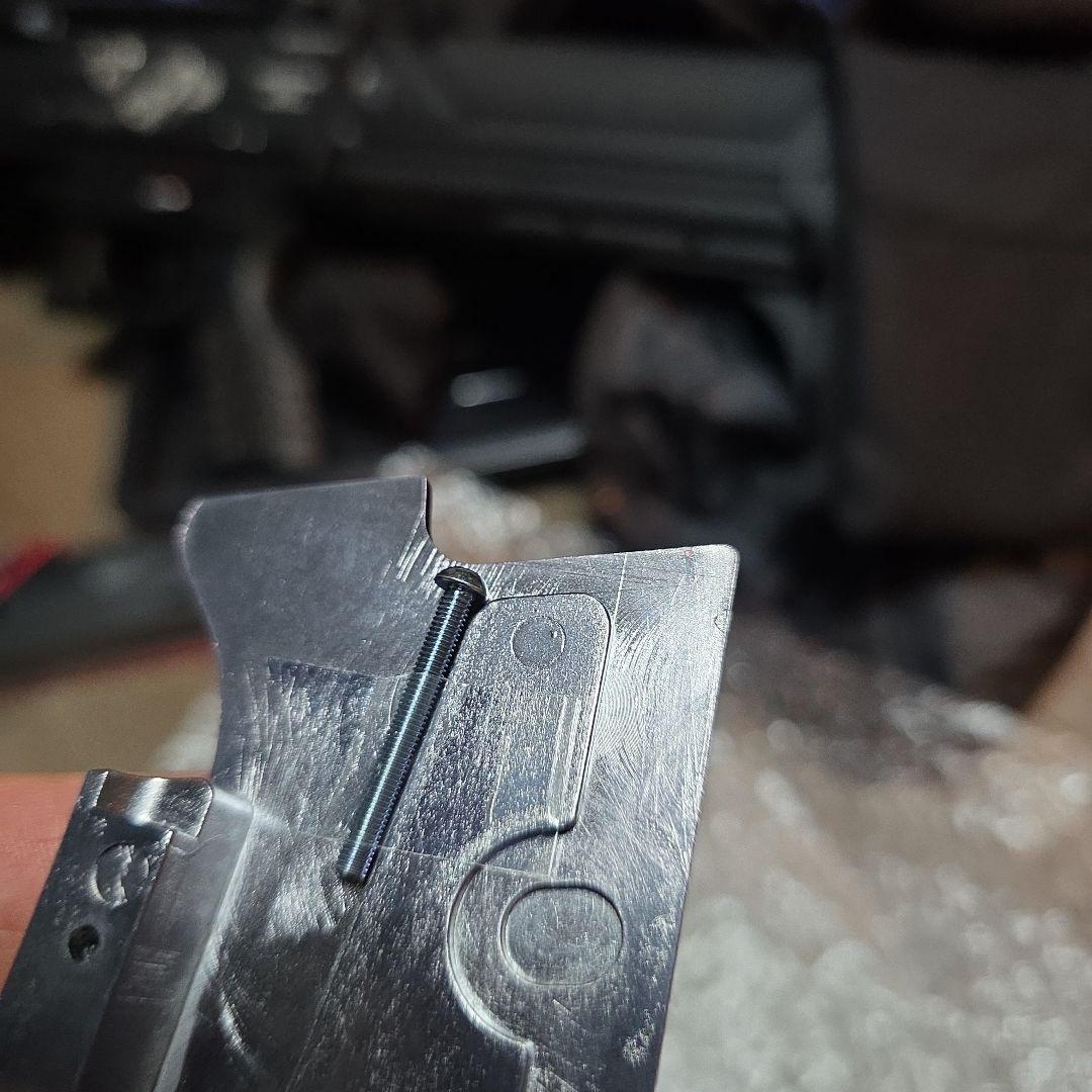 フリーダムアート！超希少デザートイーグルグリップ！スカルデザインレッド！