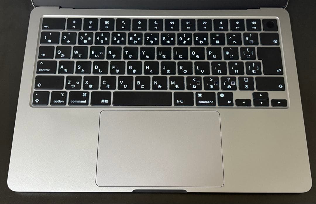 16GB 512GB M2 13インチMacBook Air - スペースグレイ