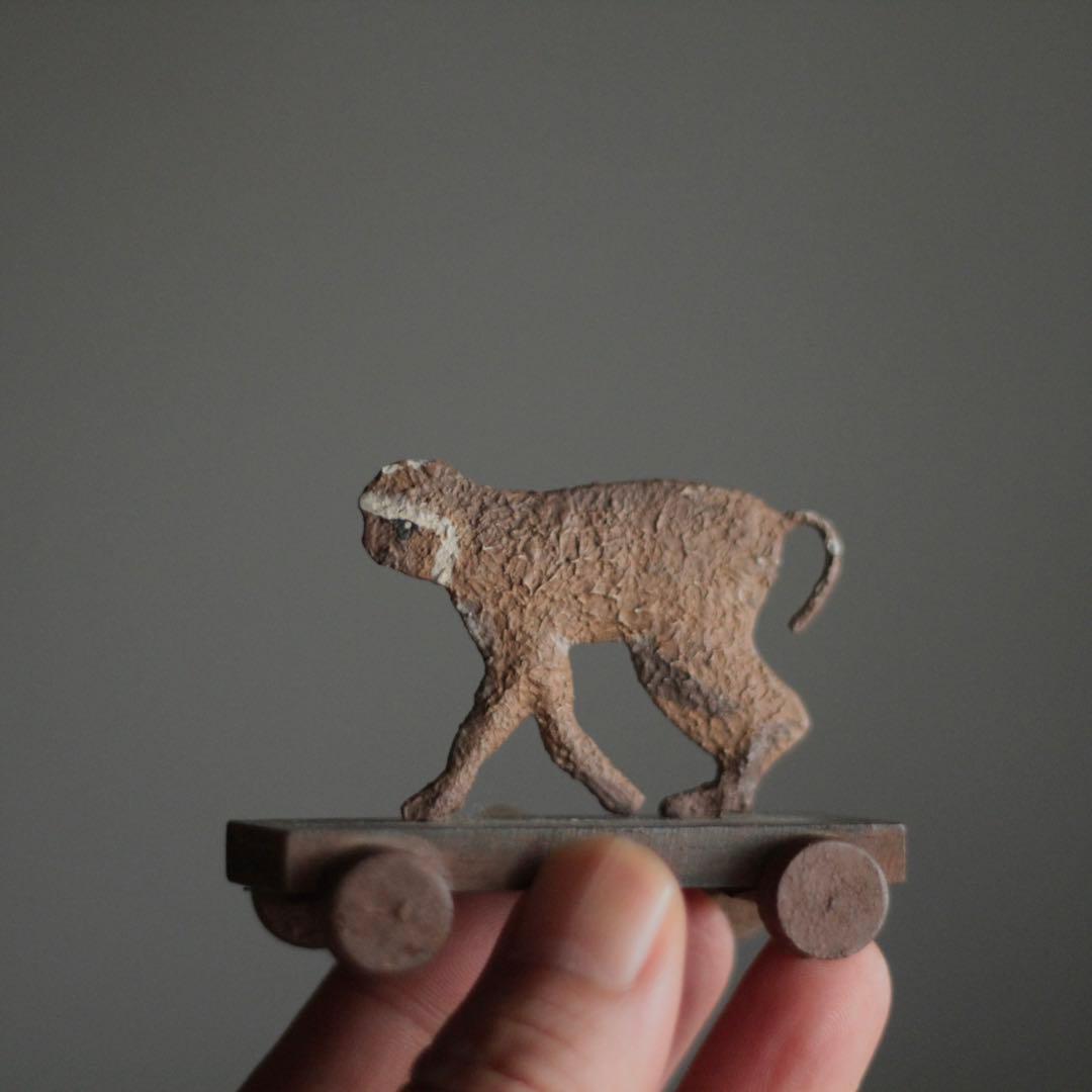 古い フランス 猿車 オブジェ 古道具 アンティーク