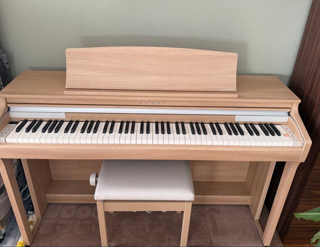 ナチュラルウッド 88鍵 電子ピアノ