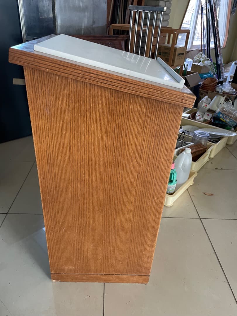 ビンテージ　木製　署名台