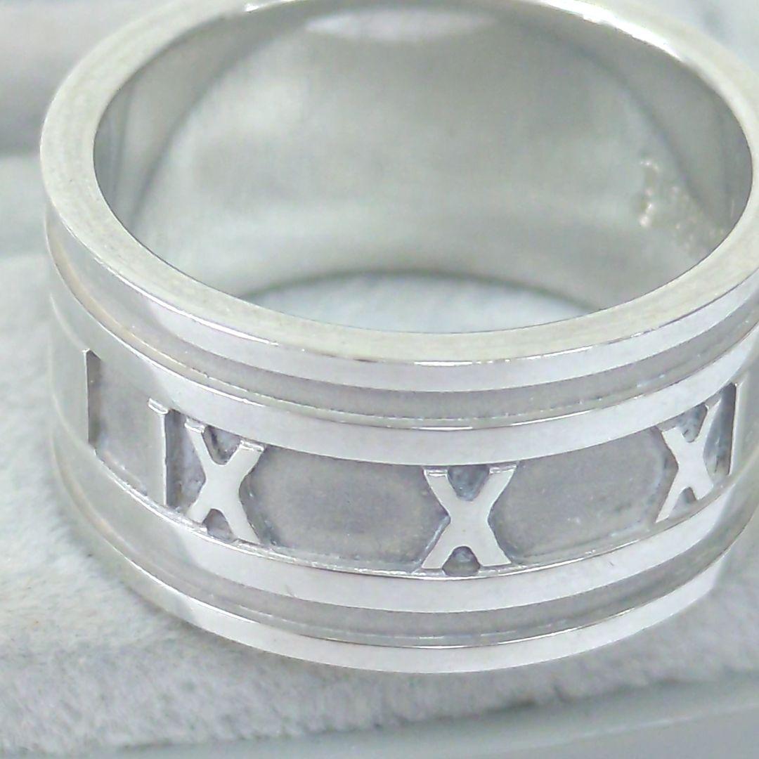 ティファニー アトラス ワイドリング シルバー925 メンズ 約22号