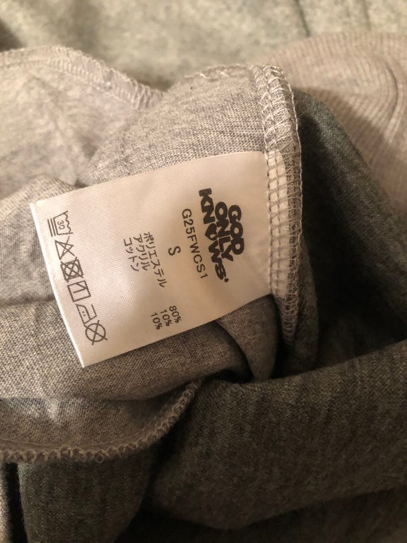 ミュージシャン GOD ONLY KNOWS WOOLY HALF ZIP