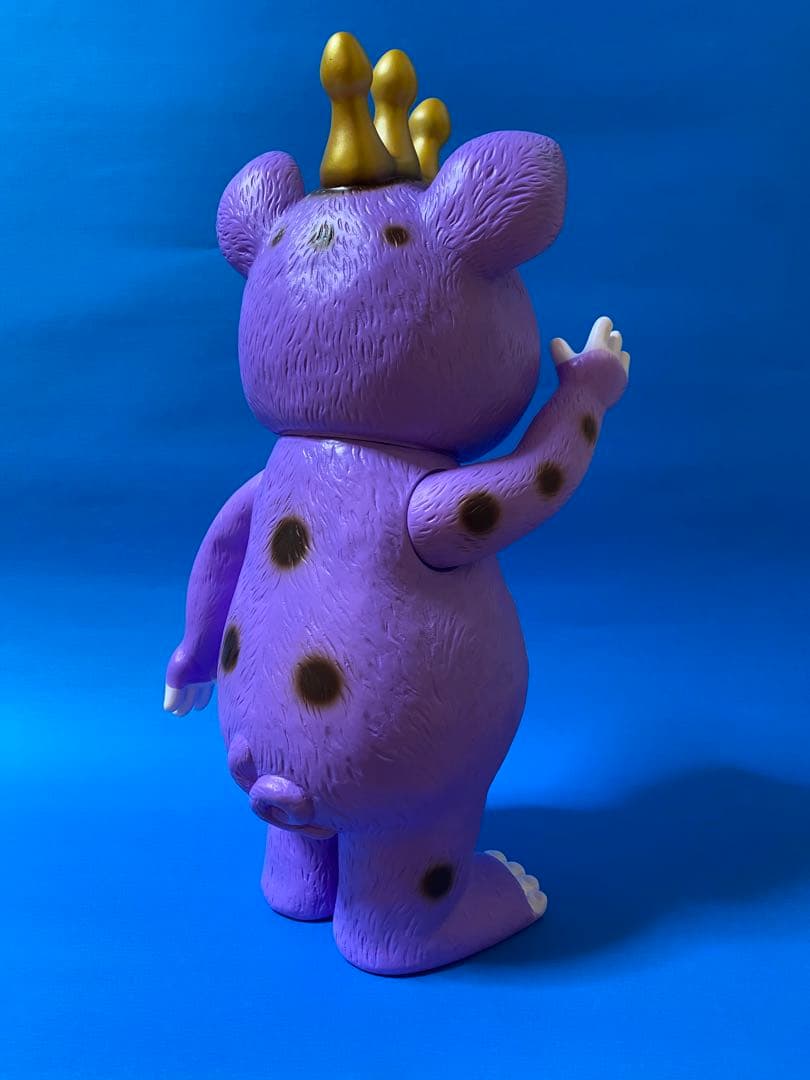 イヌクマ★快獣ブースカ★ジャイアントサイズ【ラベンダー】未使用新品 色紙付き