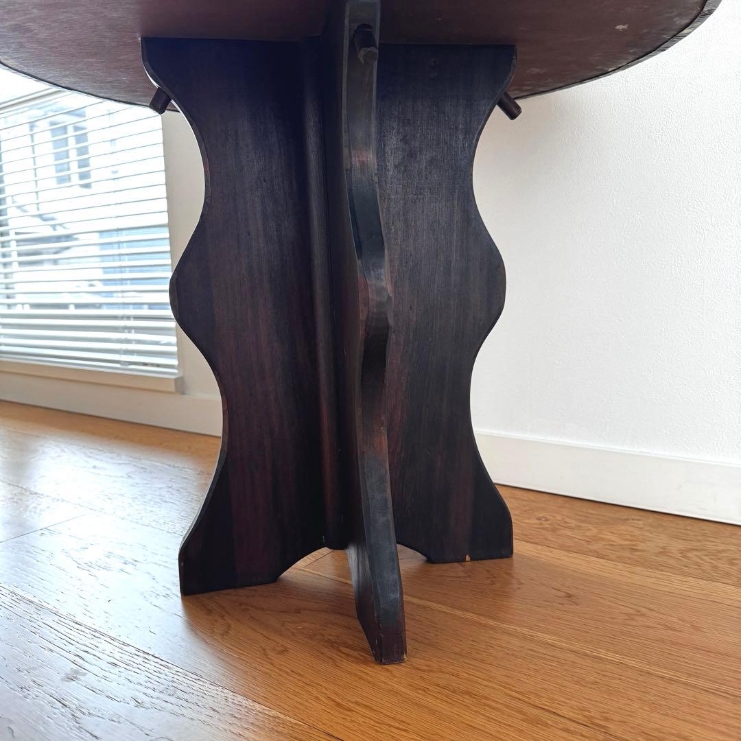 ヴィンテージ　サイドテーブル ダークブラウン