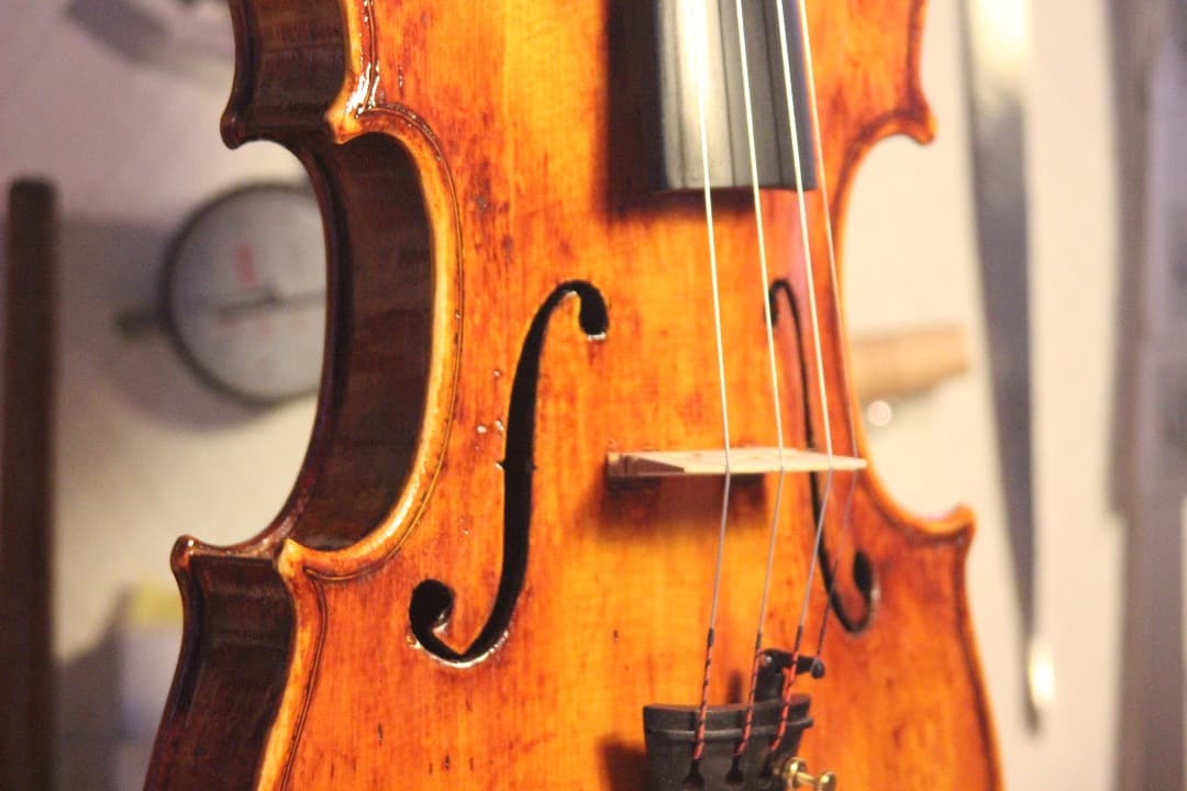 【12/30更新.製作楽器①】バイオリン(ガダニーニモデル) 4/4 2025