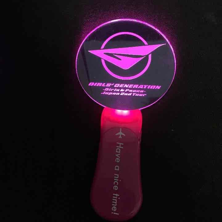 少女時代 ライブ ペンライト２本 ＋おまけ銀テープ3本
