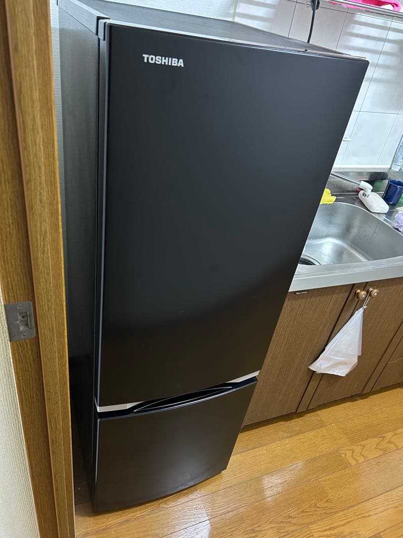かっくん）TOSHIBA GR-R17BS(K) 冷蔵庫 172L 2ドア