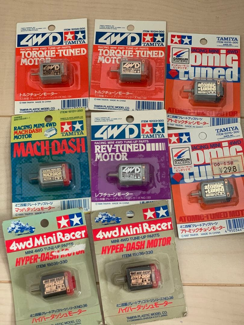 4WDミニ四駆用モーターセット