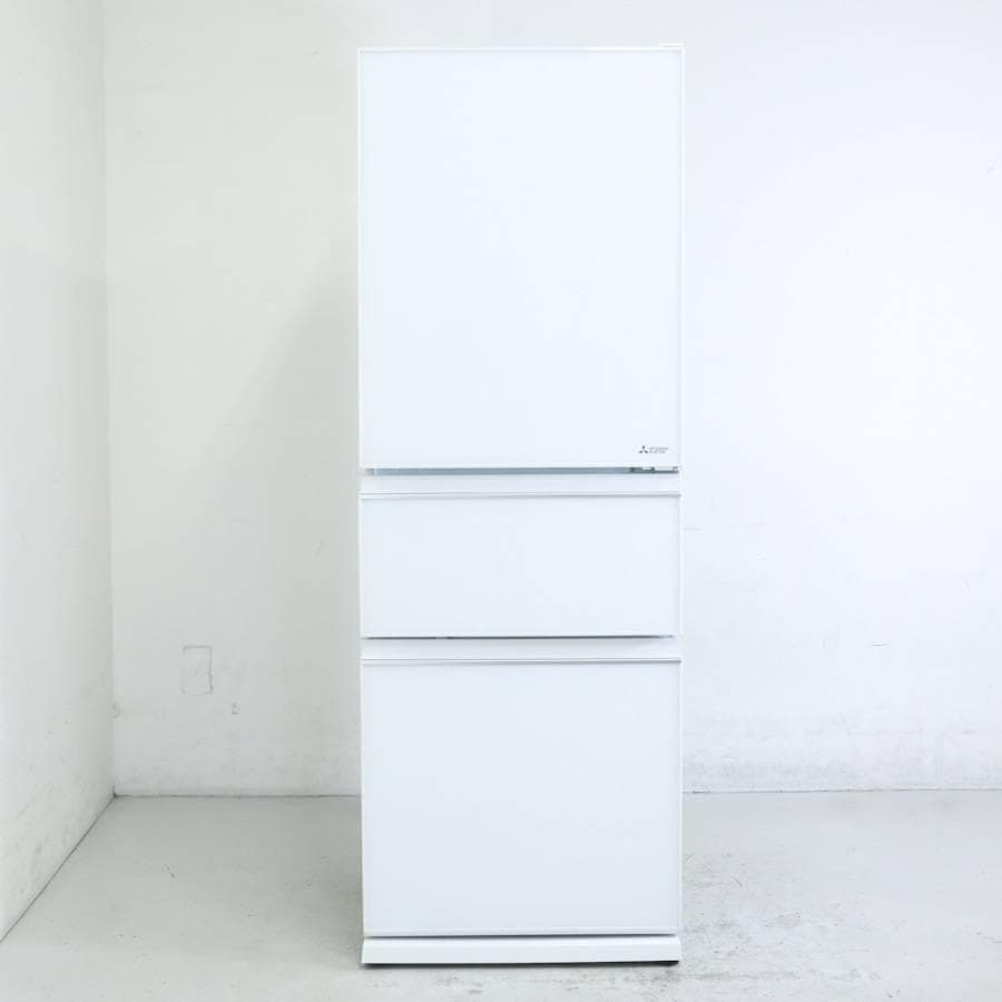 値下　三菱 330L 3ドア 冷凍冷蔵庫 MR-CG33EE 右開き ロータイプ
