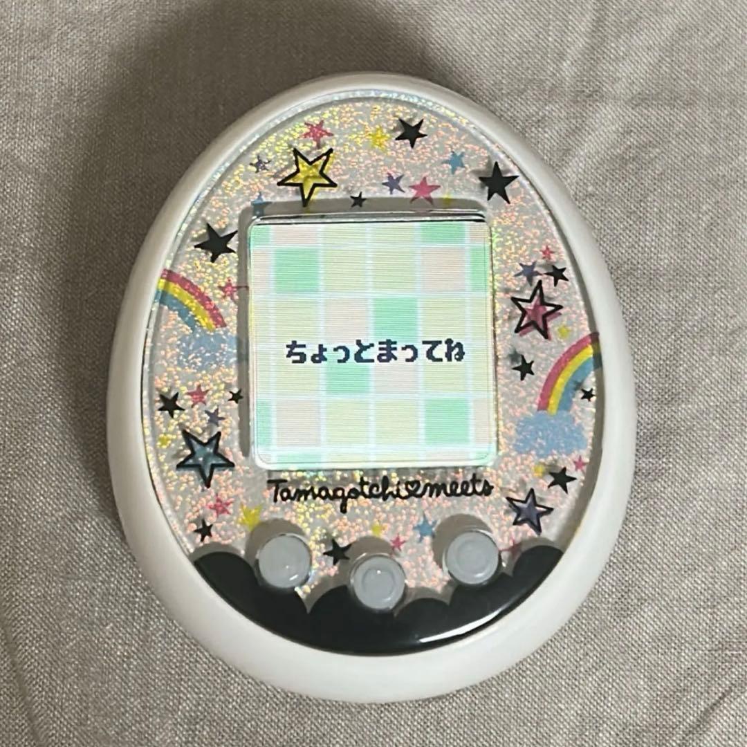 【美品】BANDAI バンダイ たまごっちみーつ マジカルホワイト ホワイト