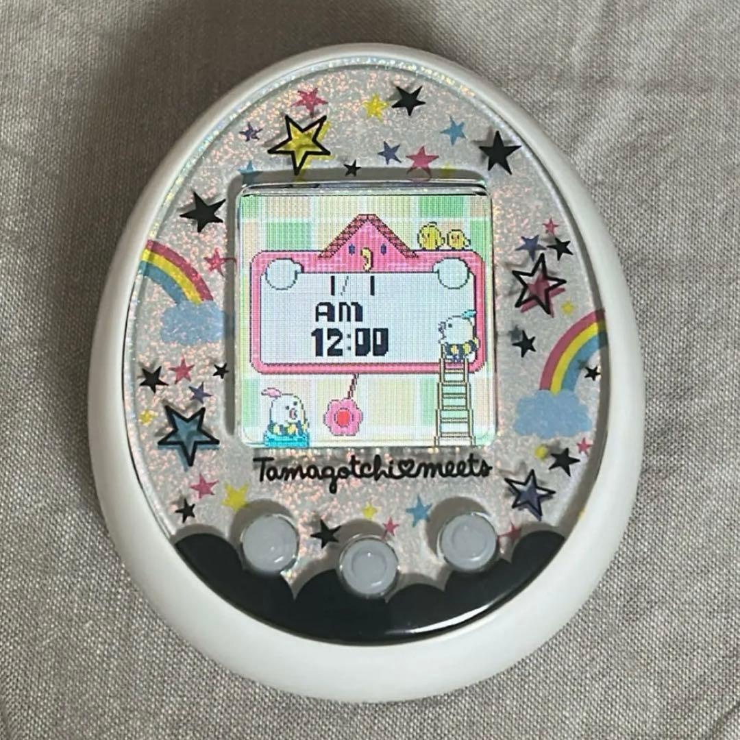 【美品】BANDAI バンダイ たまごっちみーつ マジカルホワイト ホワイト