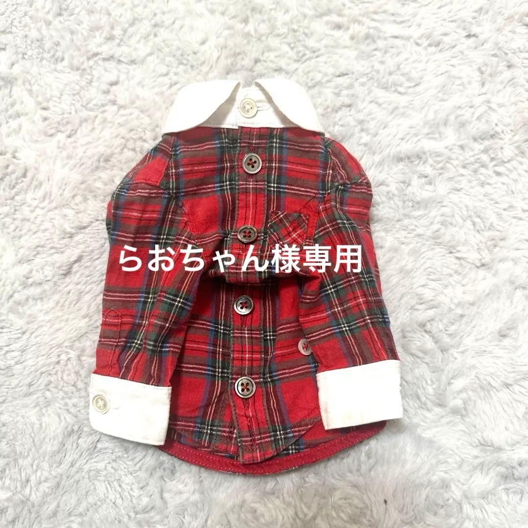 アトリエgg 赤チェックシャツ　19ハーフ