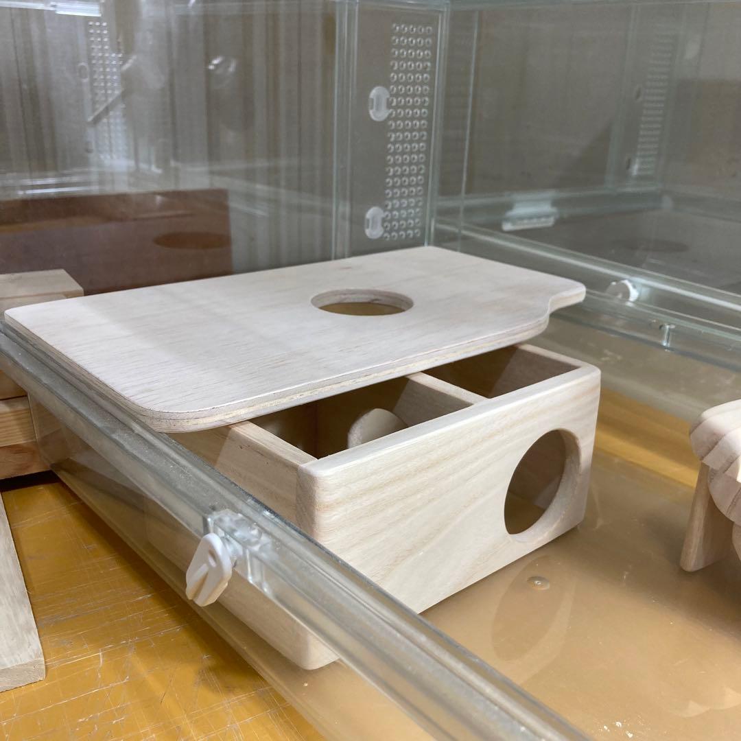 Uchan★様確認用　ハムスター　グラスハーモニー450用　ロフト巣箱