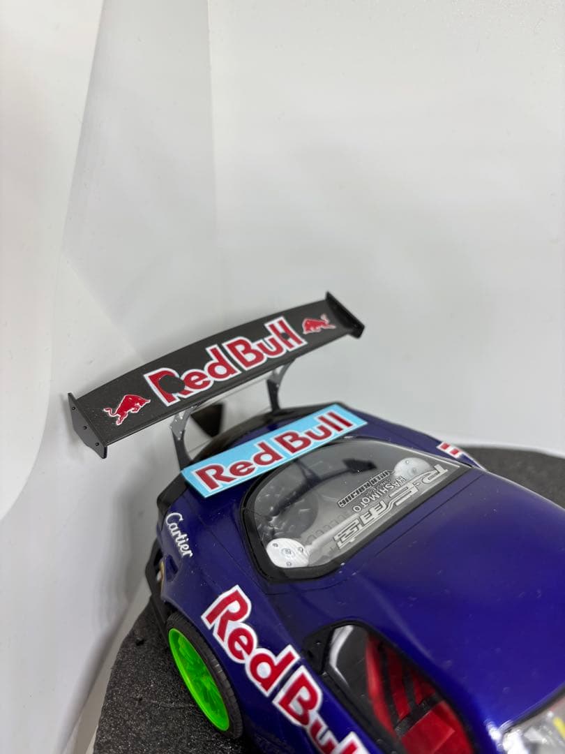 プラモデル完成品　アオシマ RX-7 RE雨宮　FD3S 改　1/24 D1GP