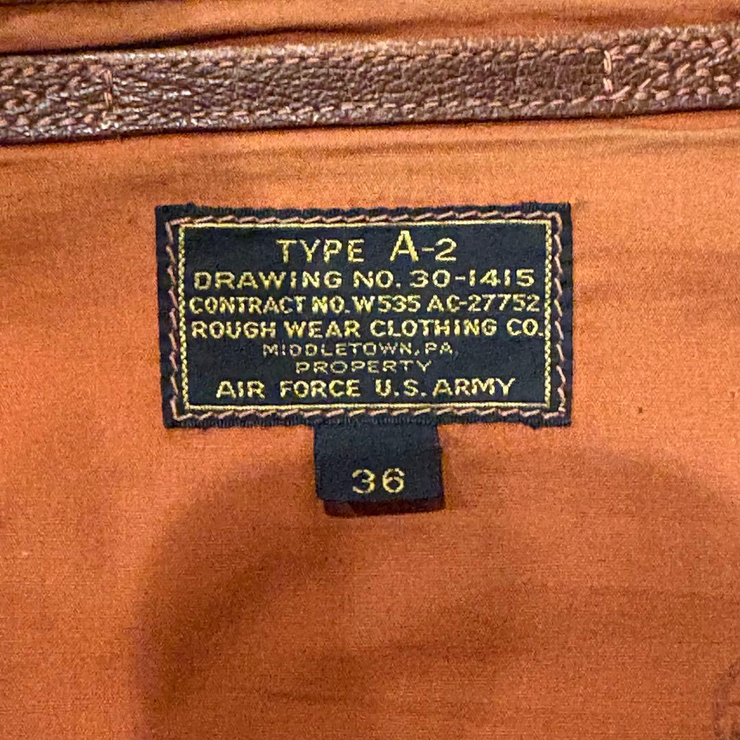 The REAL McCOY'S A2 レザージャケット