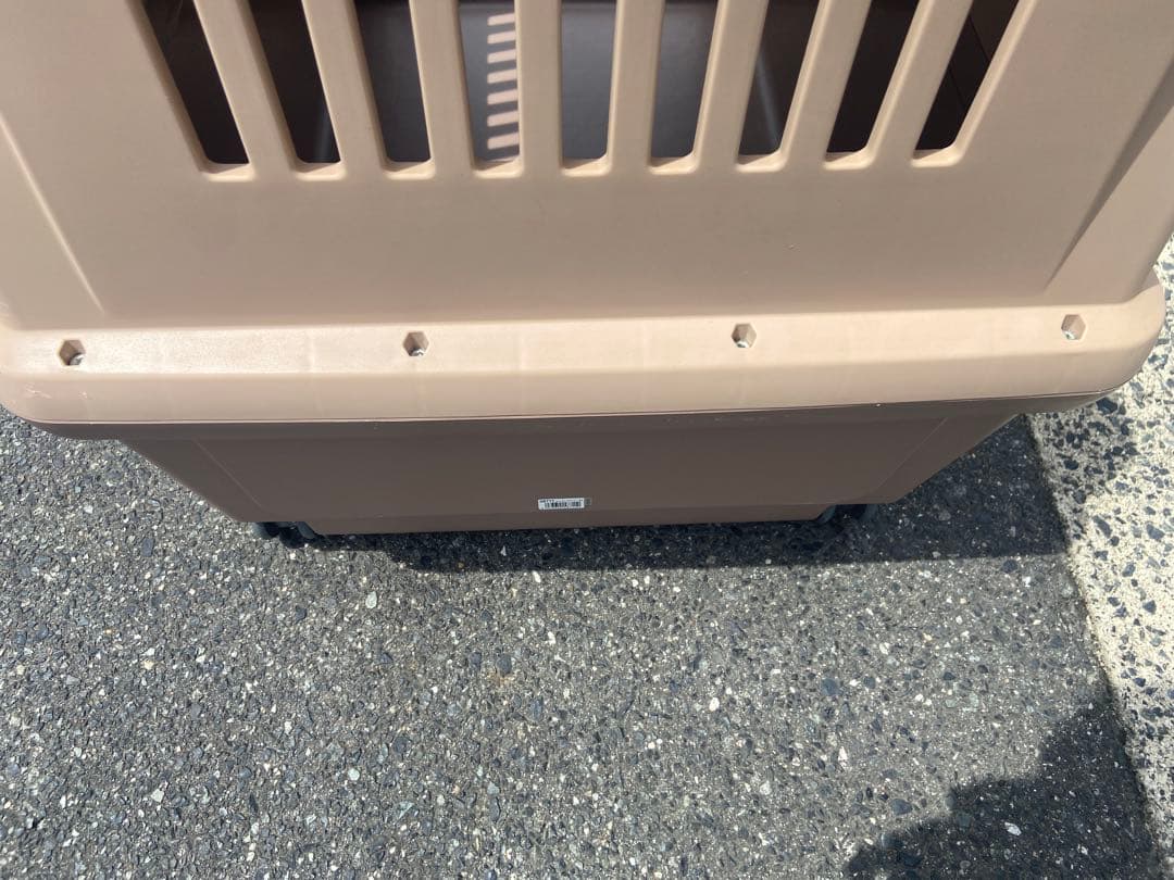 ベージュ犬用ケージ キャリー Richell XL 大型犬