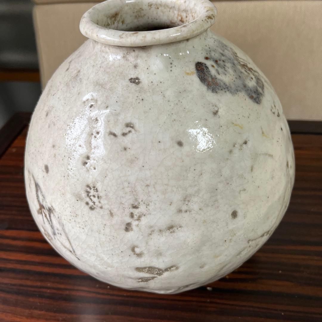 希少　アンティーク壺　骨董　茶道具　花瓶、生花