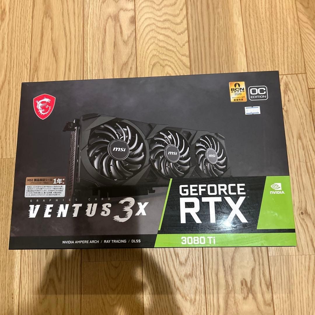 グラフィックボード・グラボ・ビデオカード MSI GeForce RTX 3080 Ti VENTUS 3X OC