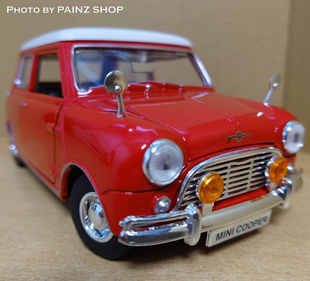 1/18 モーリス ミニクーパー レッド 1961-1967 morris