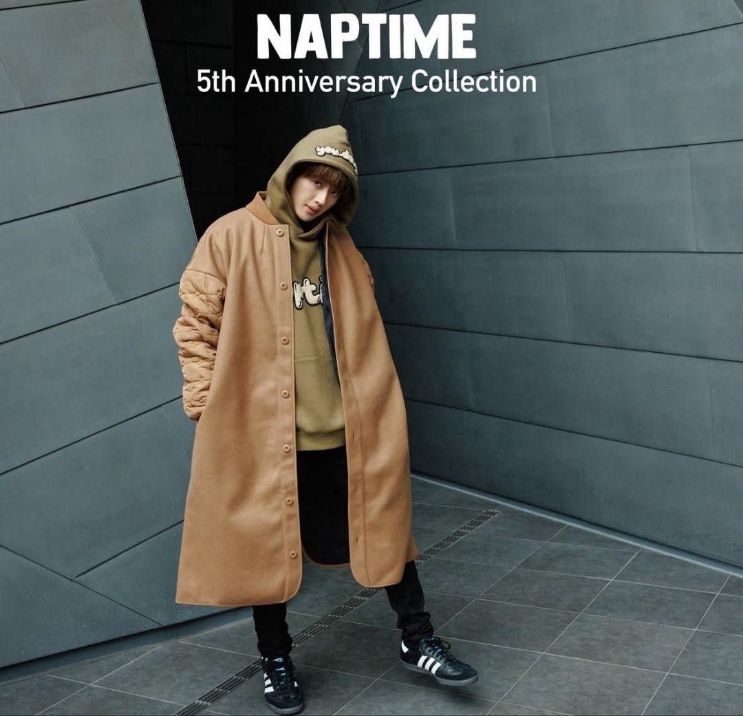 ナップタイム　naptime. Nissy 西島隆弘　パーカー　カーキ